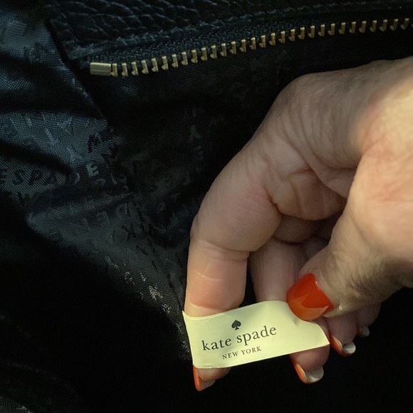 Kate Spade Black leather Satchel with Tassel - Picture 8 of 12